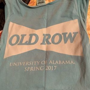 Old row tank top University of Alabama